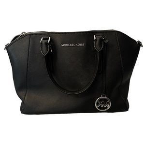 Michael Kors Black Purse with Shoulder Strap